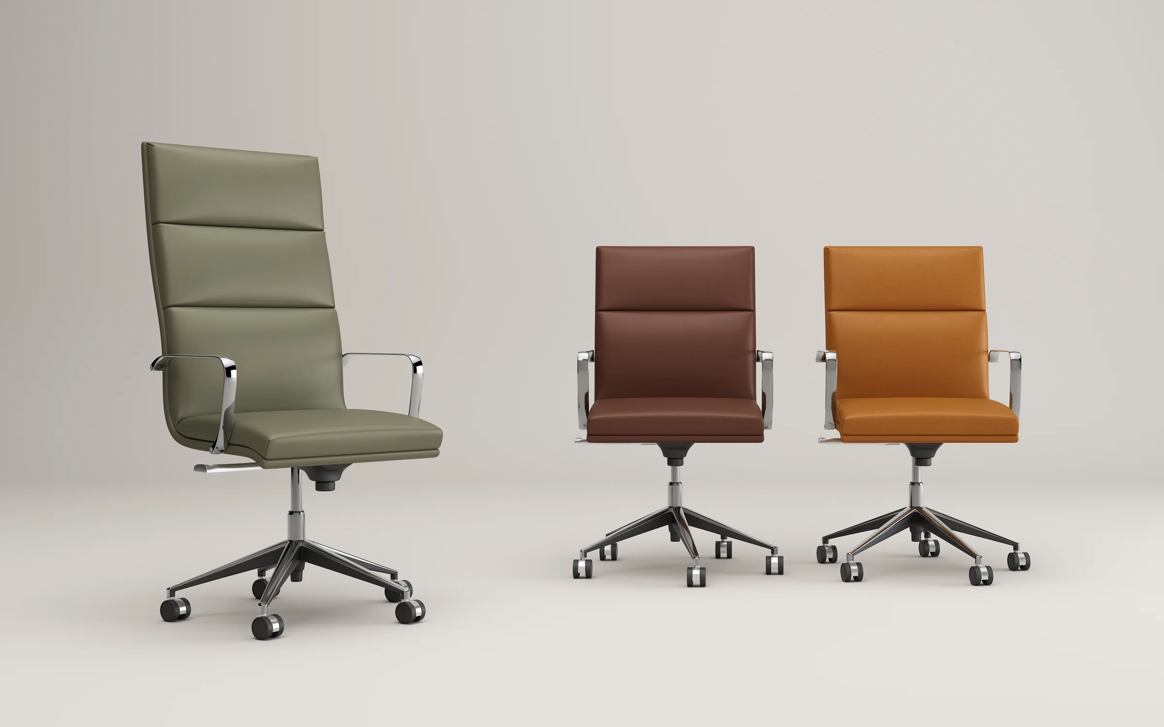Seating collection — executive contemporary office furniture by ALPUCH